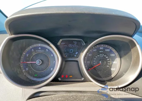 2013 Hyundai Elantra Gls from USA, damaged, VIN KMHDH4AE5DU587642